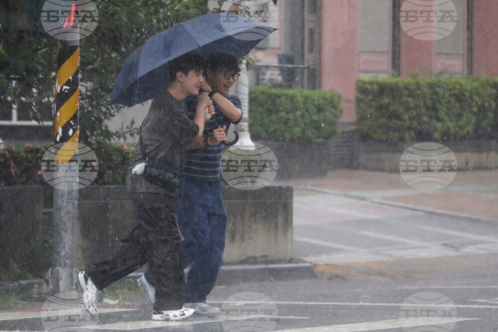 Taiwan Extreme Weather Asia Storms