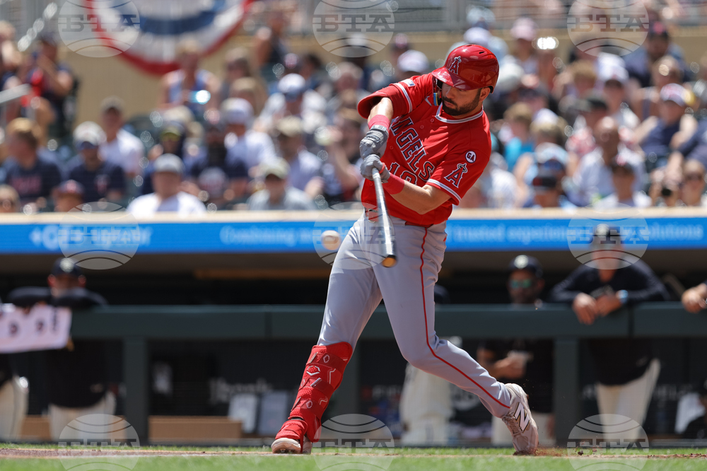 Angels Twins Baseball