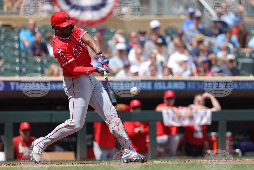 Angels Twins Baseball