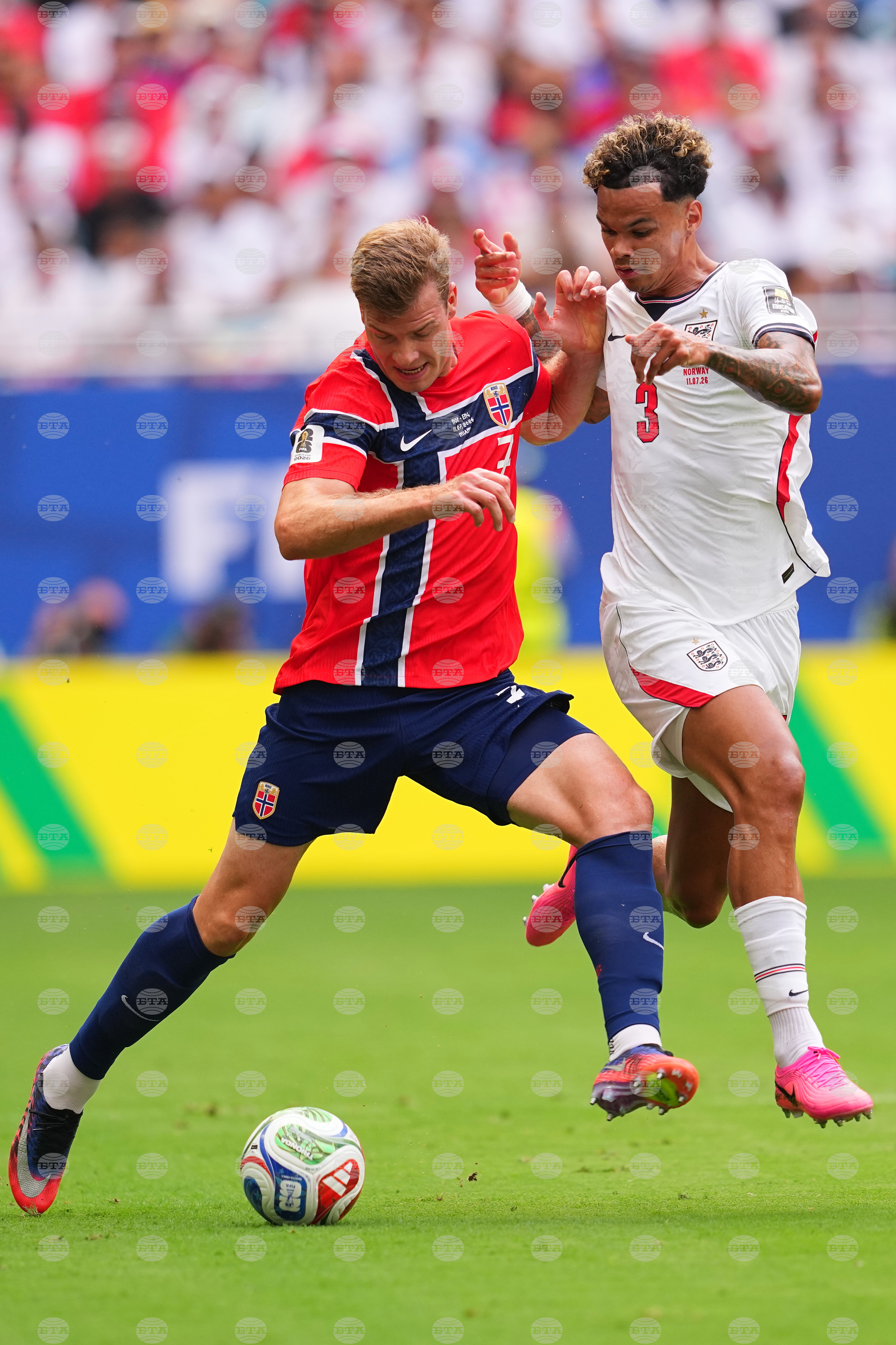 England Norway WCup Soccer