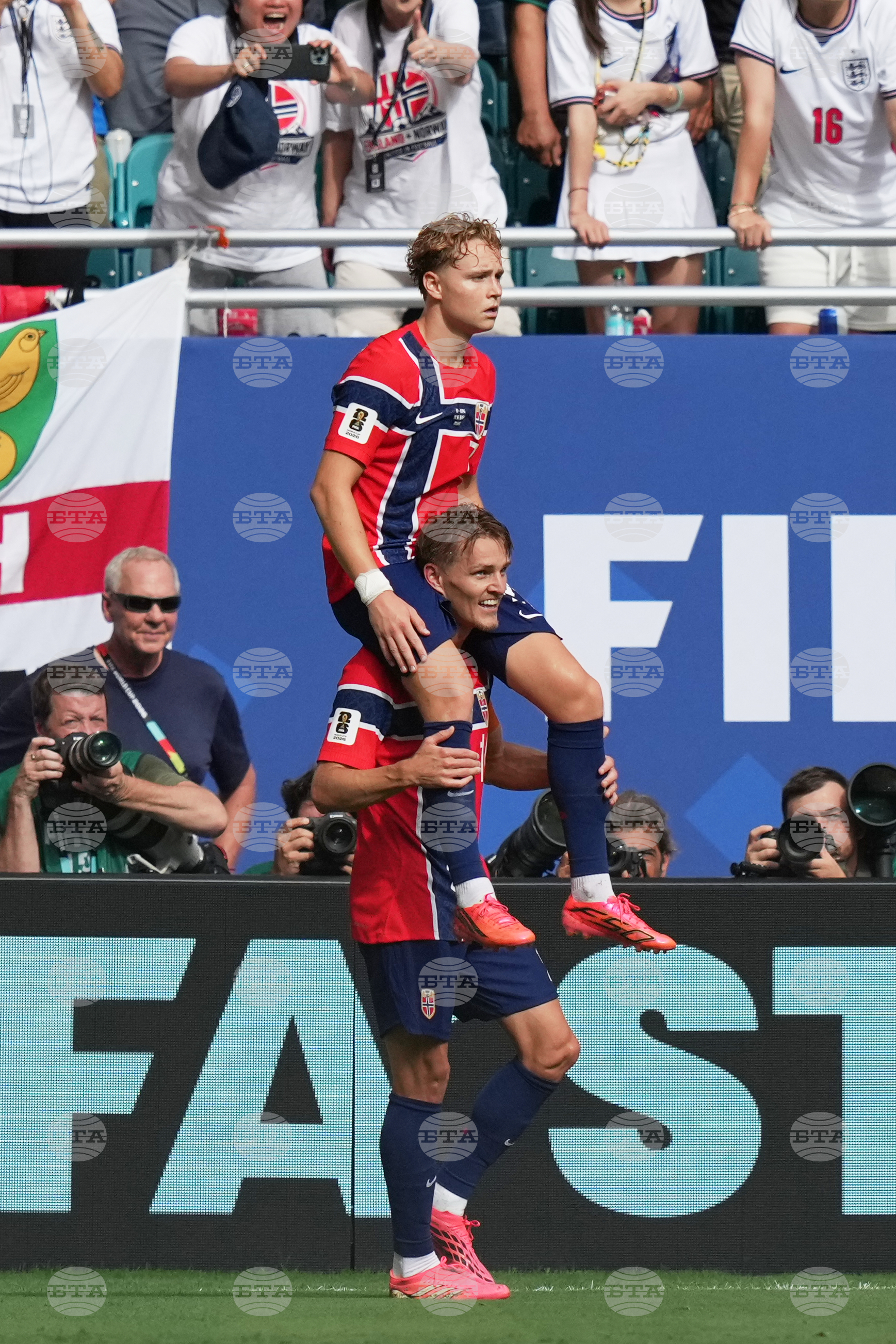 England Norway WCup Soccer