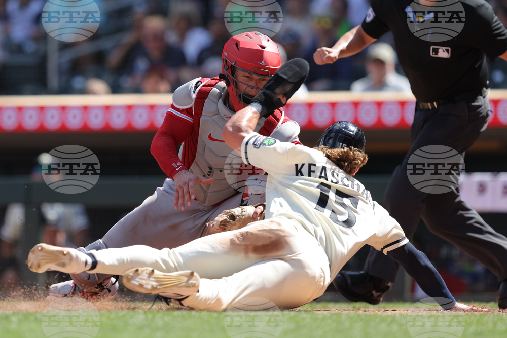 Angels Twins Baseball