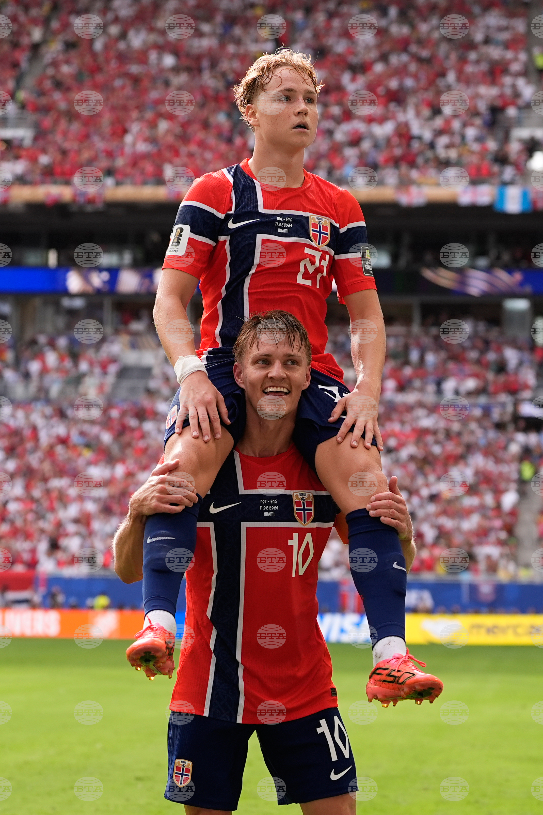 England Norway WCup Soccer