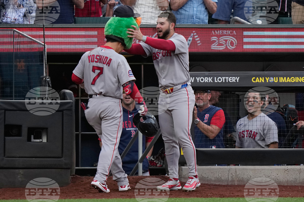 Red Sox Mets Baseball