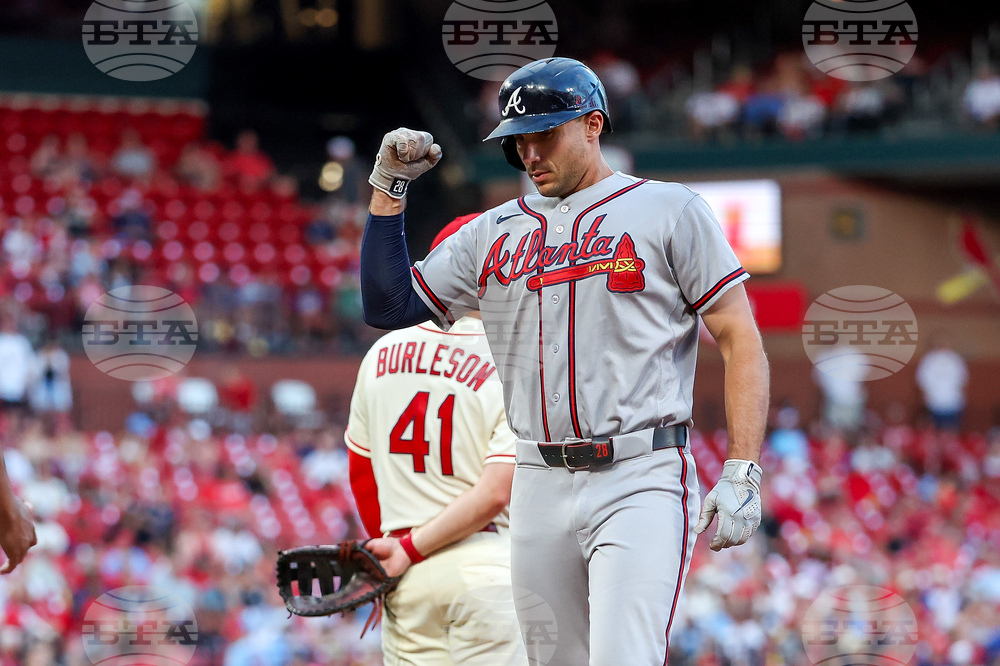 Braves Cardinals Baseball