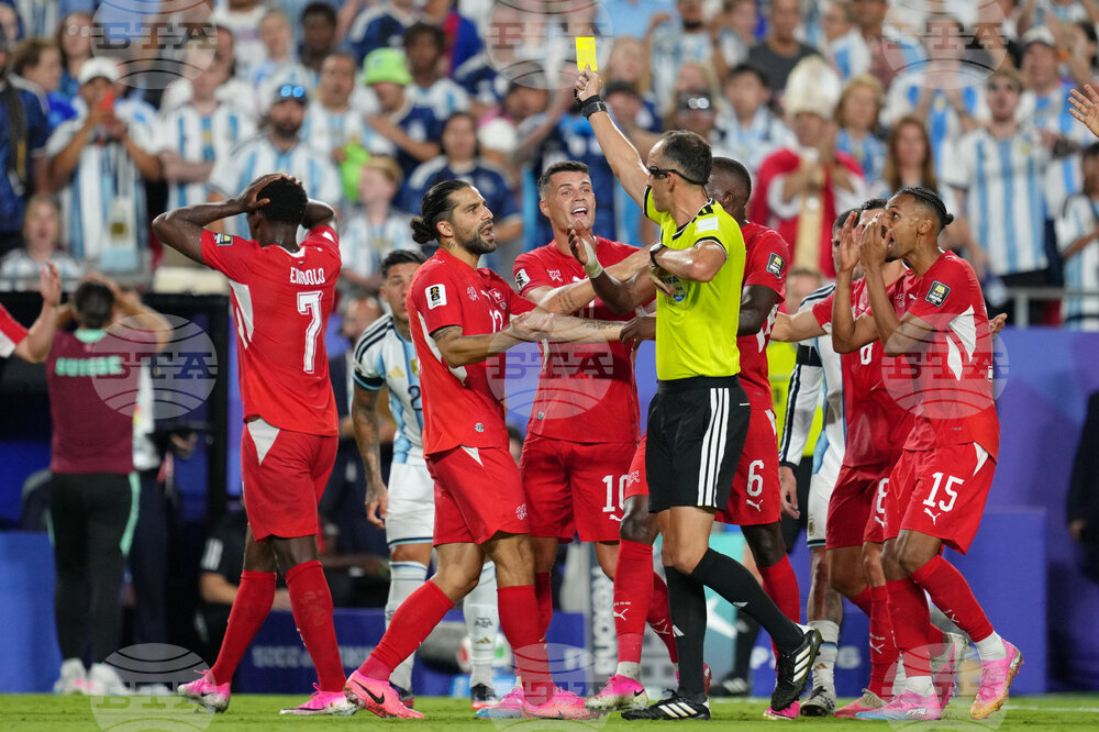 Switzerland Argentina WCup Soccer
