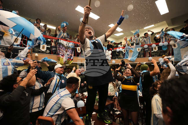 APTOPIX Argentina WCup Soccer Reaction