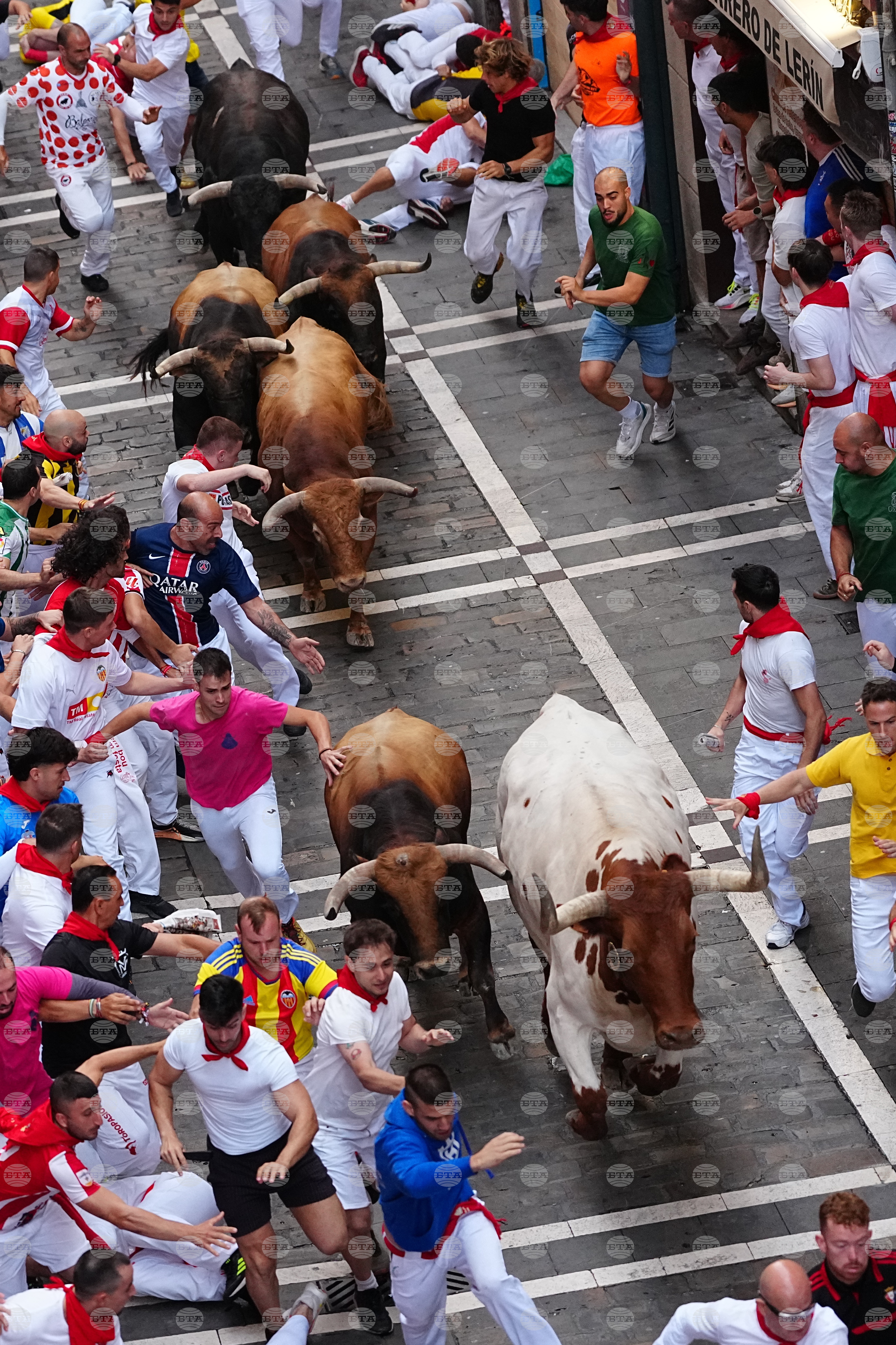 Spain Running of the Bulls