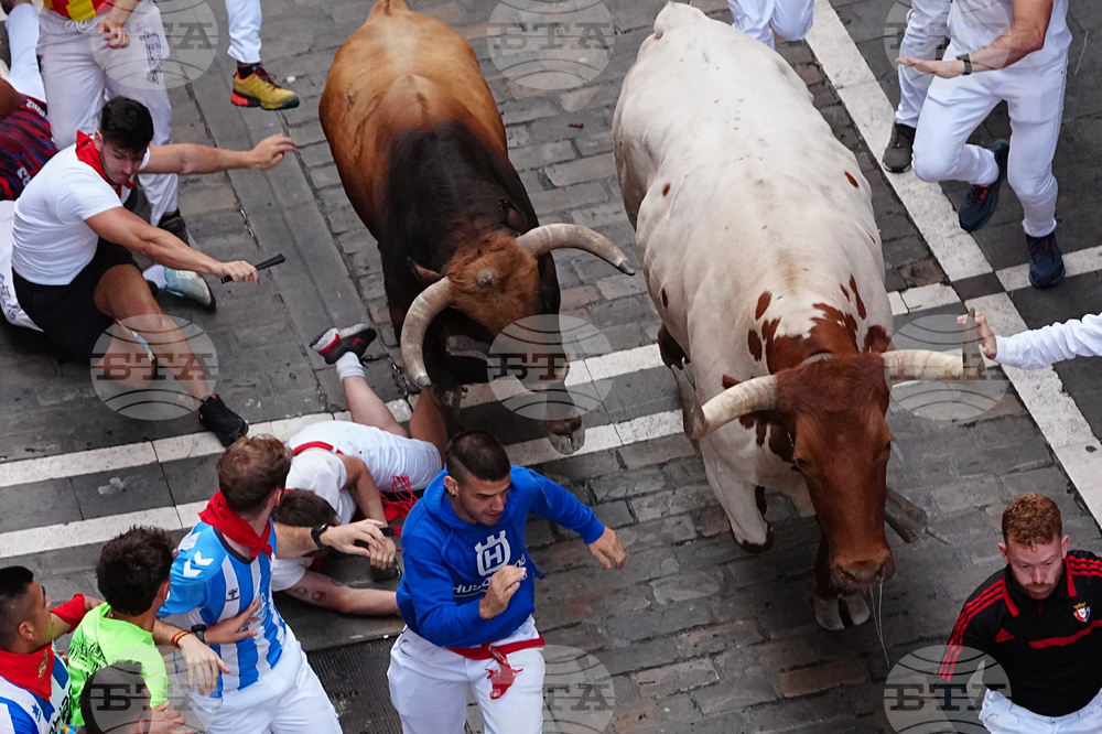 Spain Running of the Bulls
