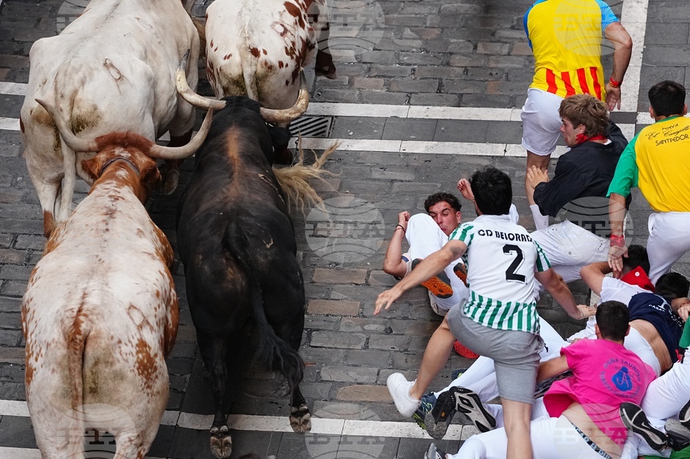 Spain Running of the Bulls