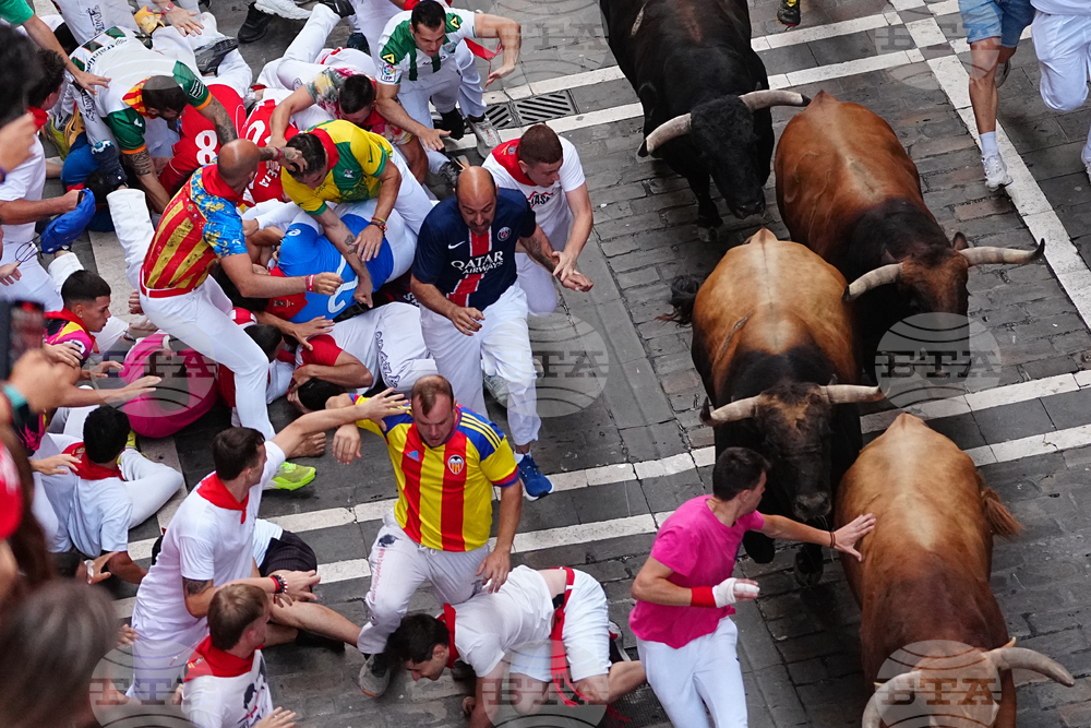 Spain Running of the Bulls