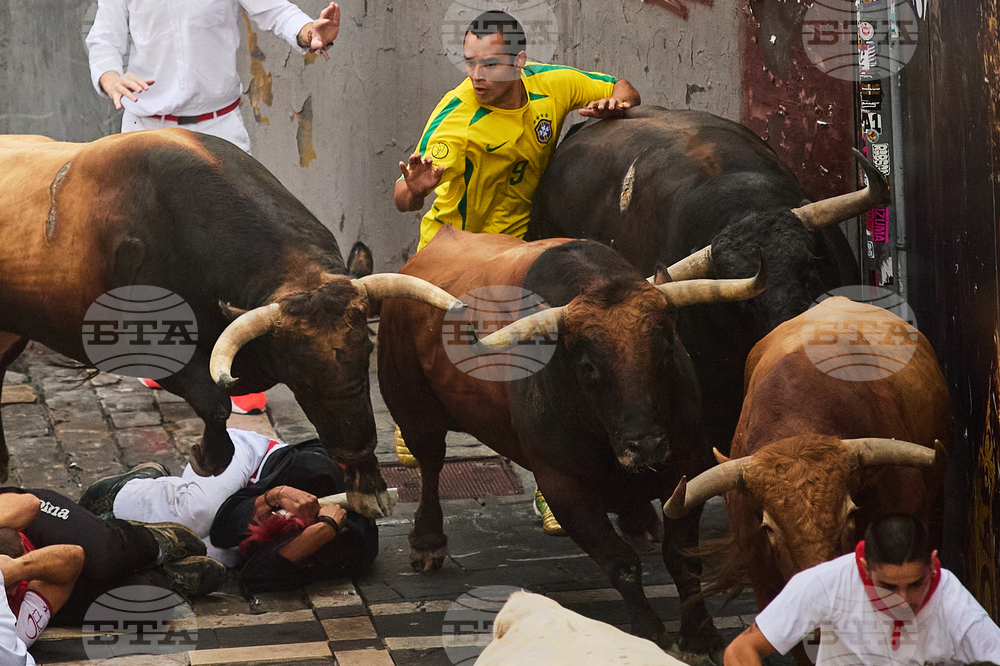 Spain Running of the Bulls