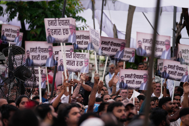 India Kashmir Rally