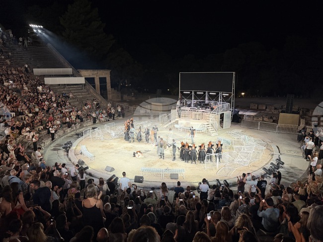 Javor Gardev's Play "The Bacchae" Takes Stage before Some 10,000 Spectators in Epidaurus