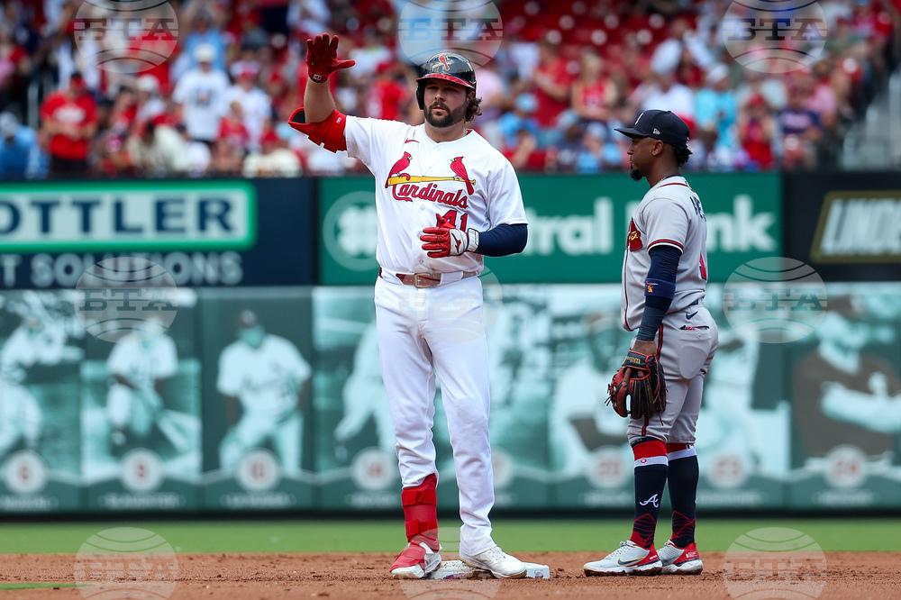 Braves Cardinals Baseball