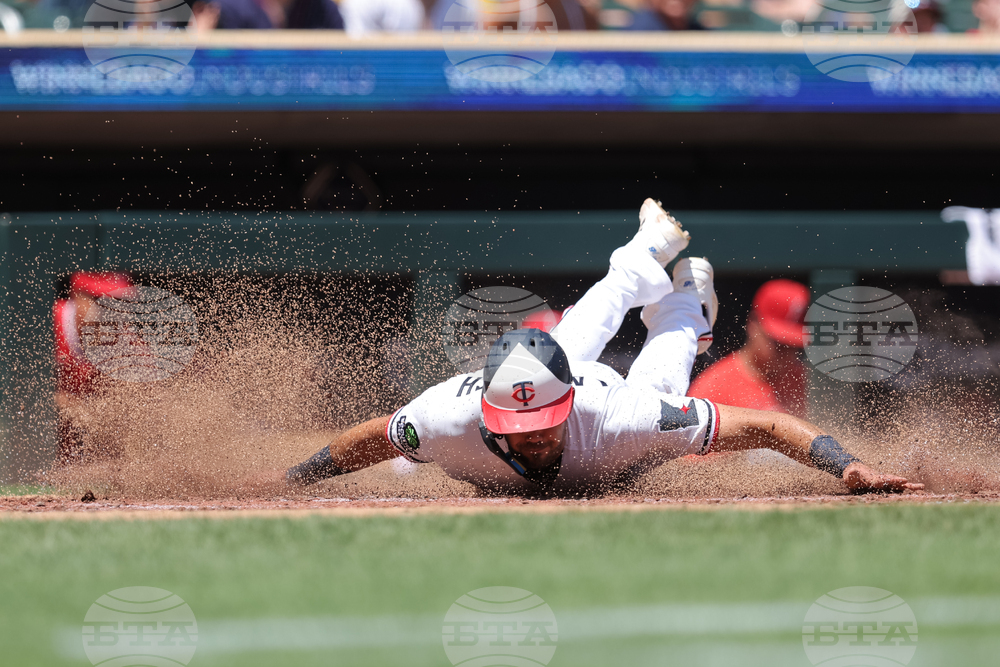 Angels Twins Baseball