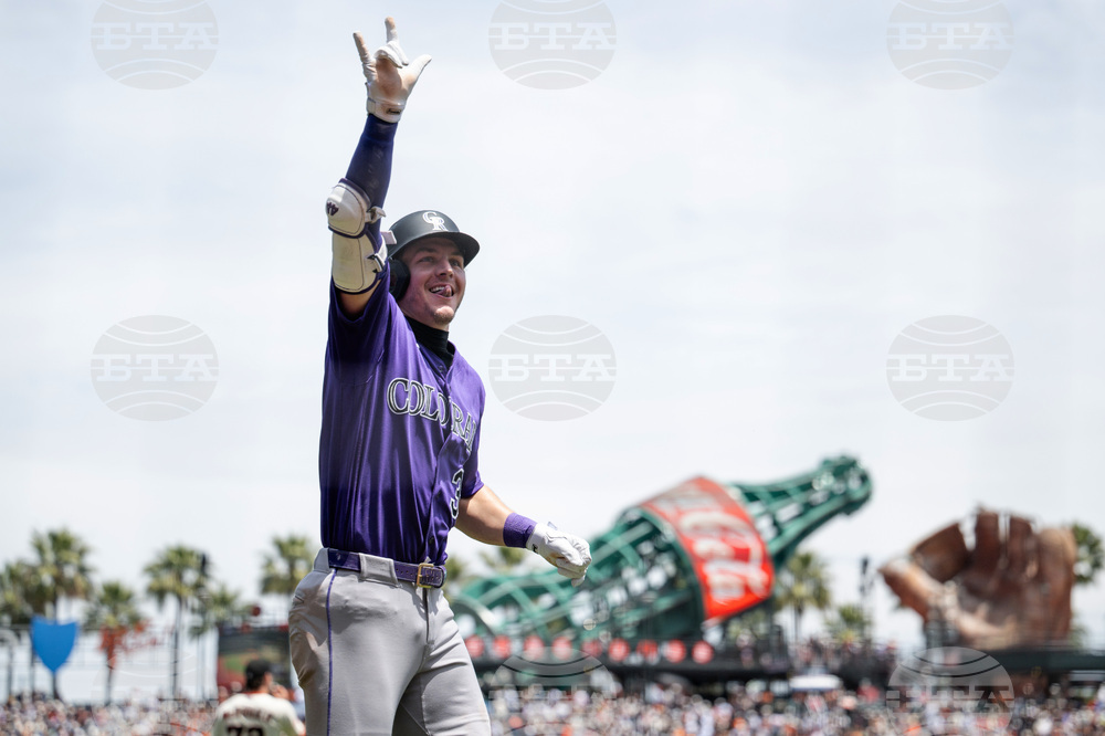 Rockies Giants Baseball