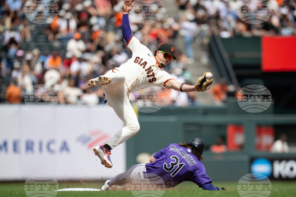 Rockies Giants Baseball