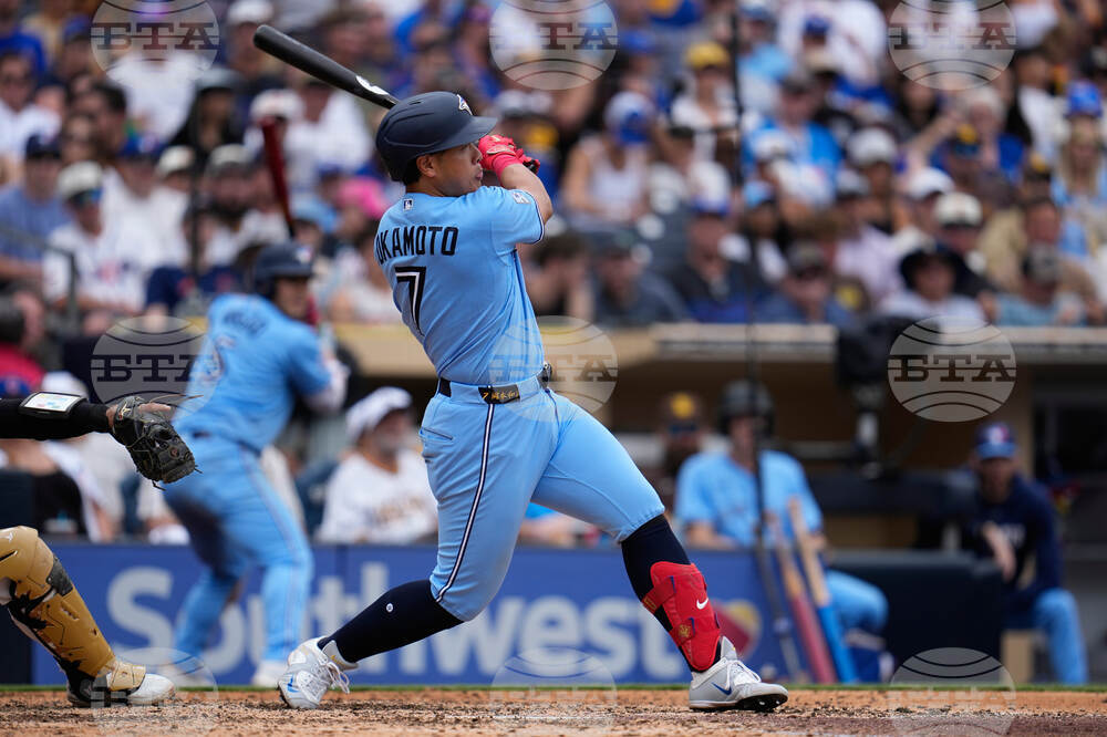 Blue Jays Padres Baseball