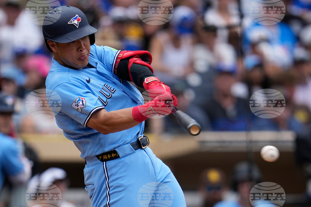 Blue Jays Padres Baseball