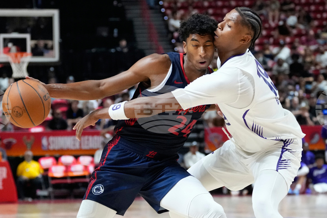 Clippers Jazz Basketball