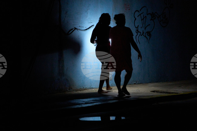 APTOPIX Cuba Blackout