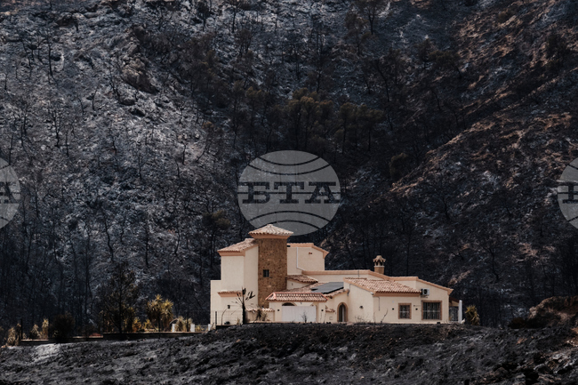APTOPIX Spain Wildfire