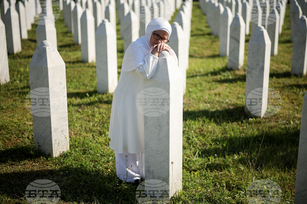 APTOPIX Bosnia Srebrenica Anniversary