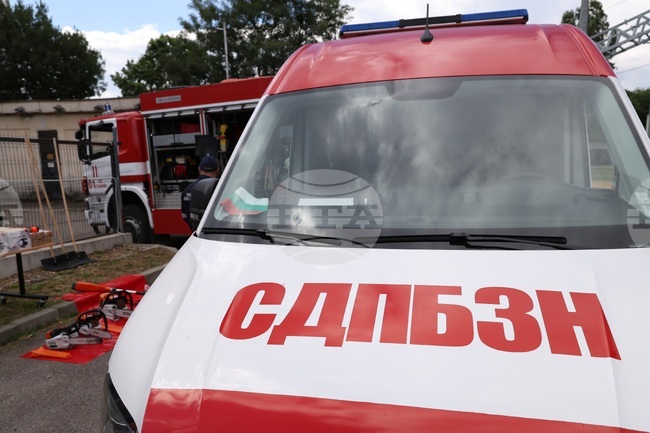 Сухи треви и храсти горят в близост до парк-музей "Врана", няма опасност пожарът да се разпространи 