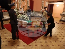 Централен военен клуб - генерал-майор Александър Александров - поклонение