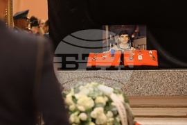 Централен военен клуб - генерал-майор Александър Александров - поклонение