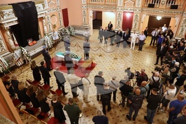 Централен военен клуб - генерал-майор Александър Александров - поклонение