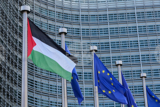 Belgium EU Palestinians