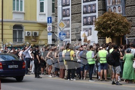 Национална академия за театрално и филмово изкуство - студенти - протест