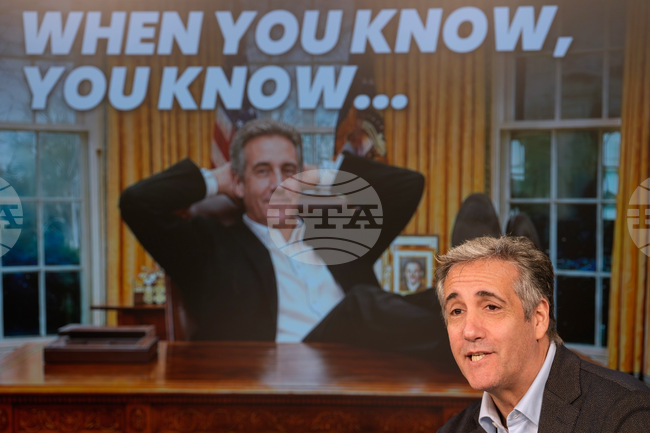 APTOPIX Michael Cohen Radio Show