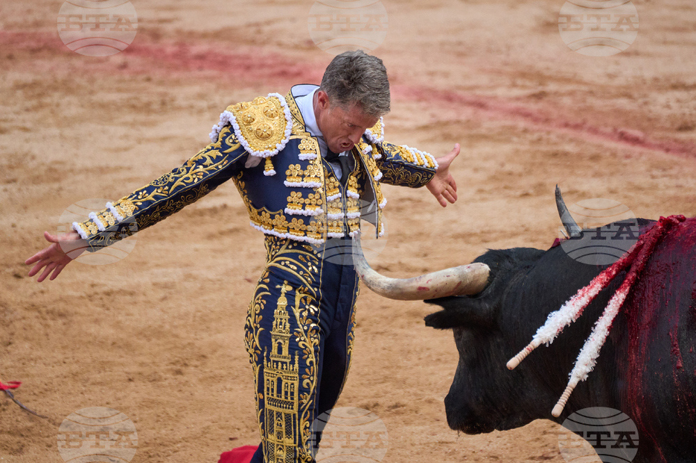 Spain Running of the Bulls