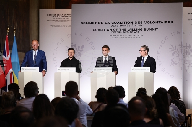 Британският премиер Киър Стармър получи най-високото френско отличие за дейността си в подкрепа на сигурността на Европа и Украйна