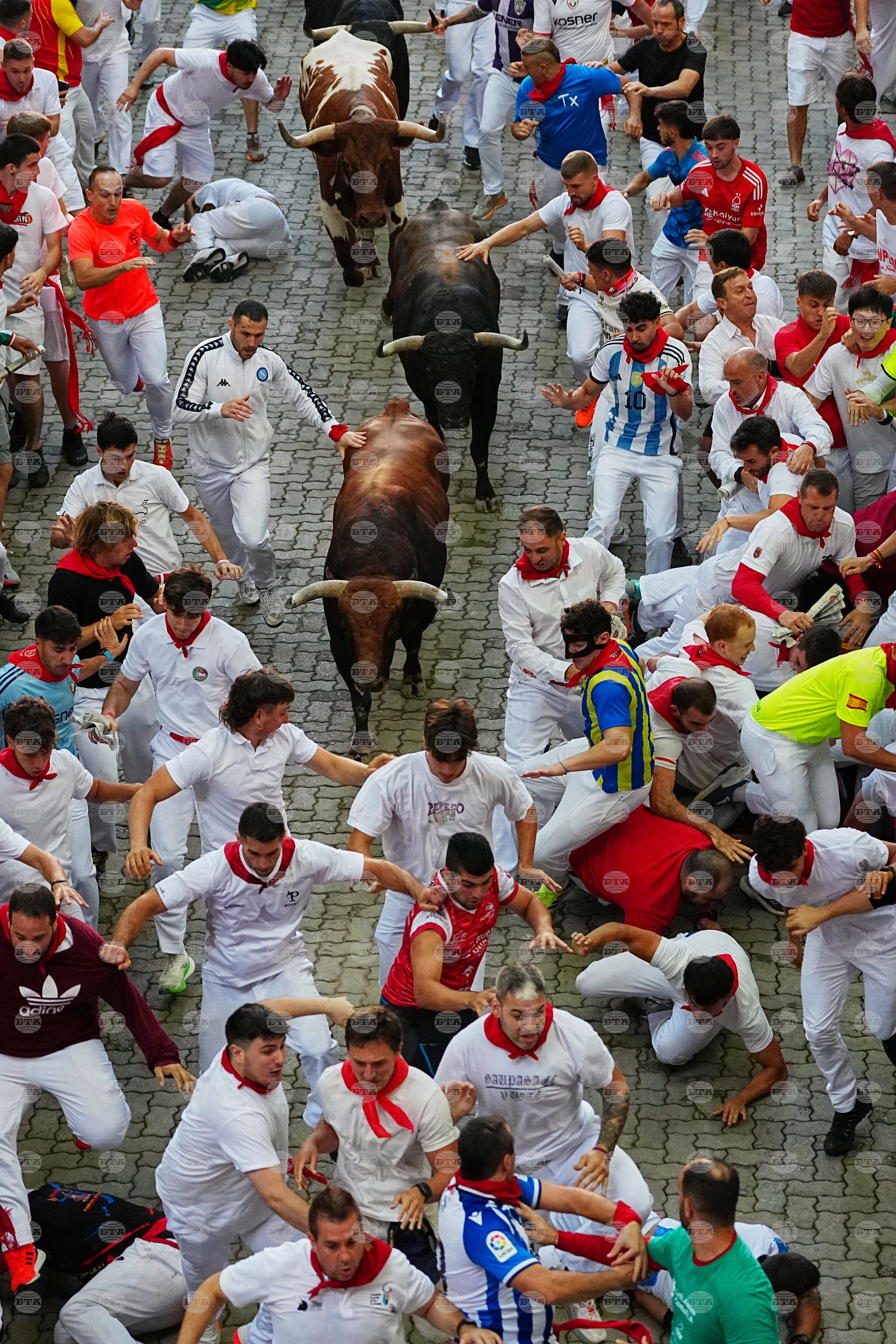 Spain Running of the Bulls