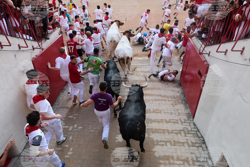 Spain Running of the Bulls