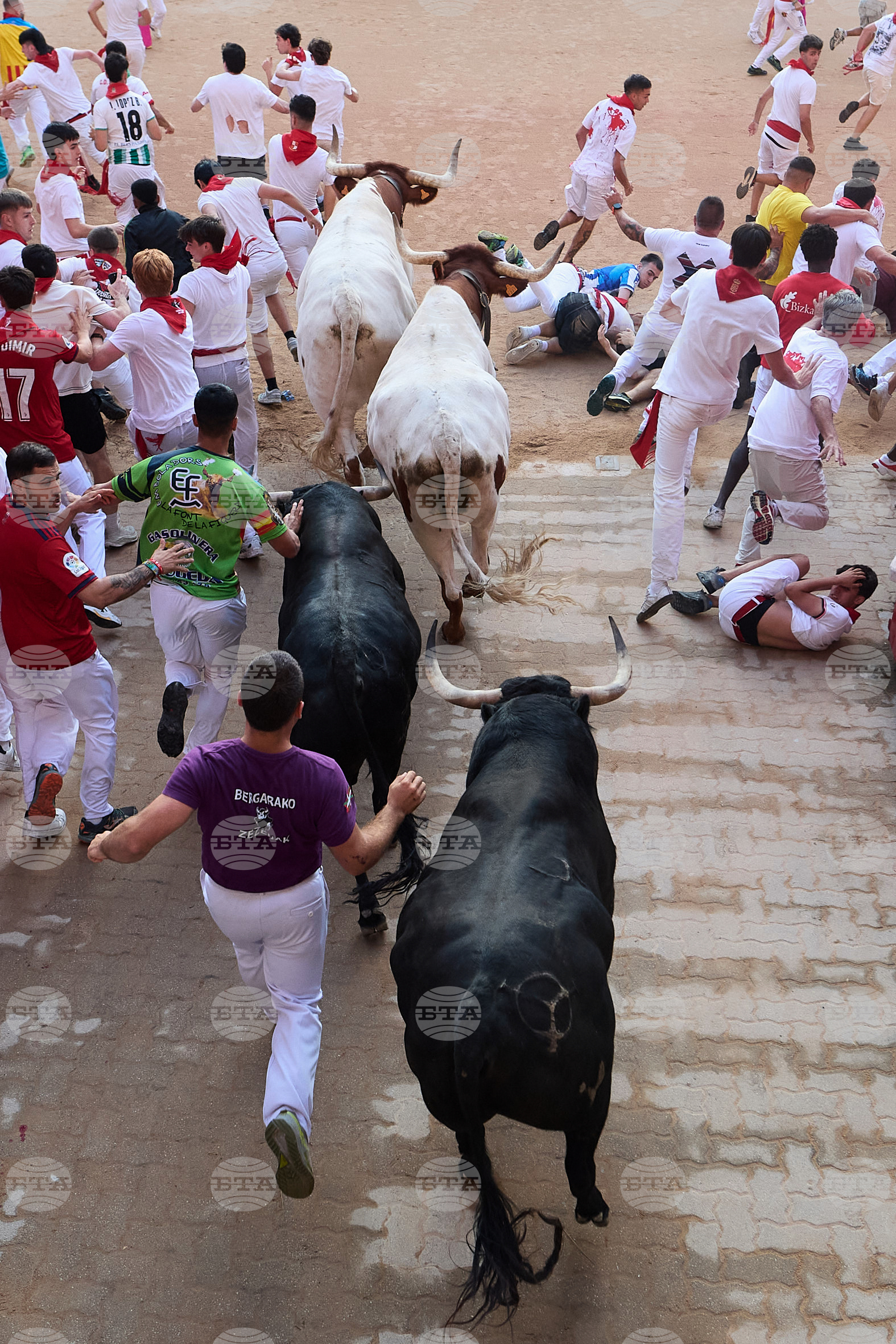 Spain Running of the Bulls