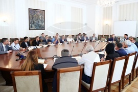Народно събрание - координационна среща - водна криза в област Добрич