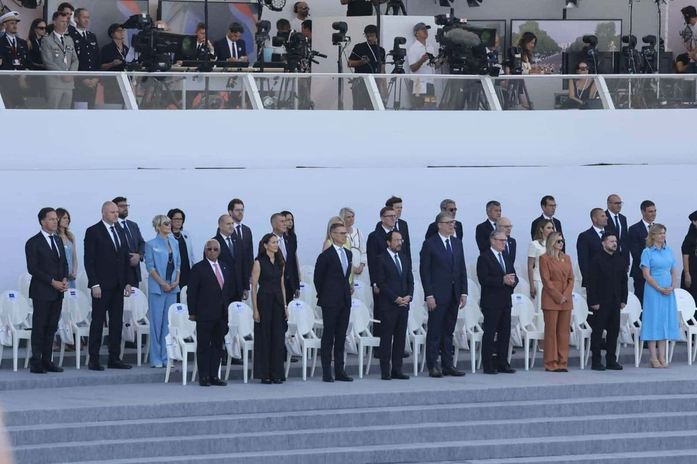 PM Radev Attends Bastille Day Military Parade in Paris