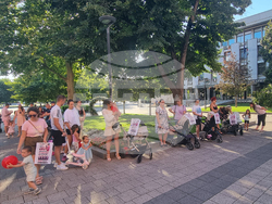 Плевен - „Родители за достойно майчинство“ - протест