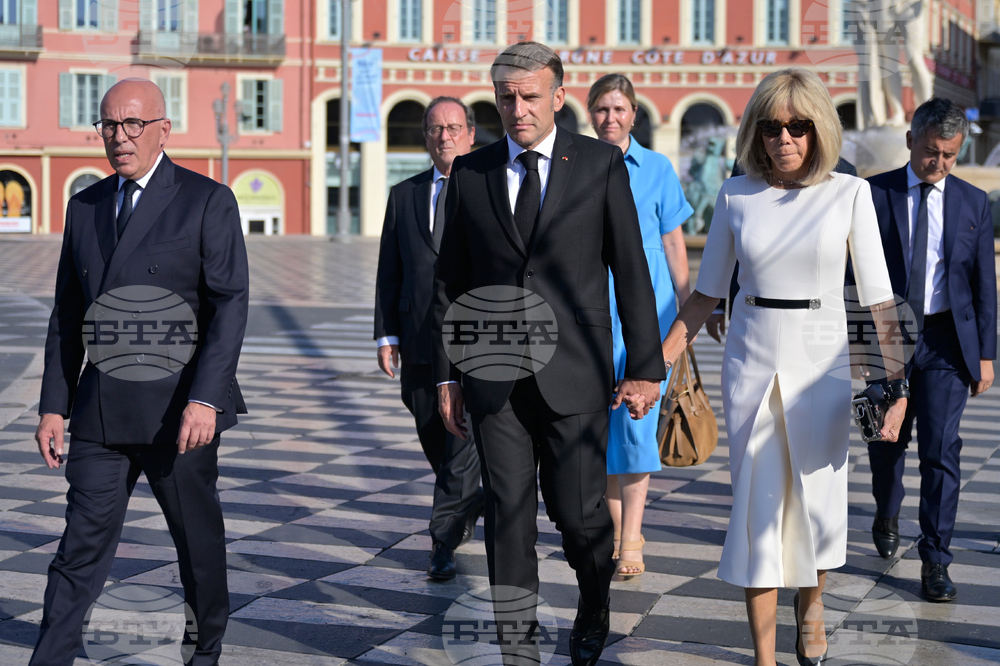 France Nice Attack Commemoration