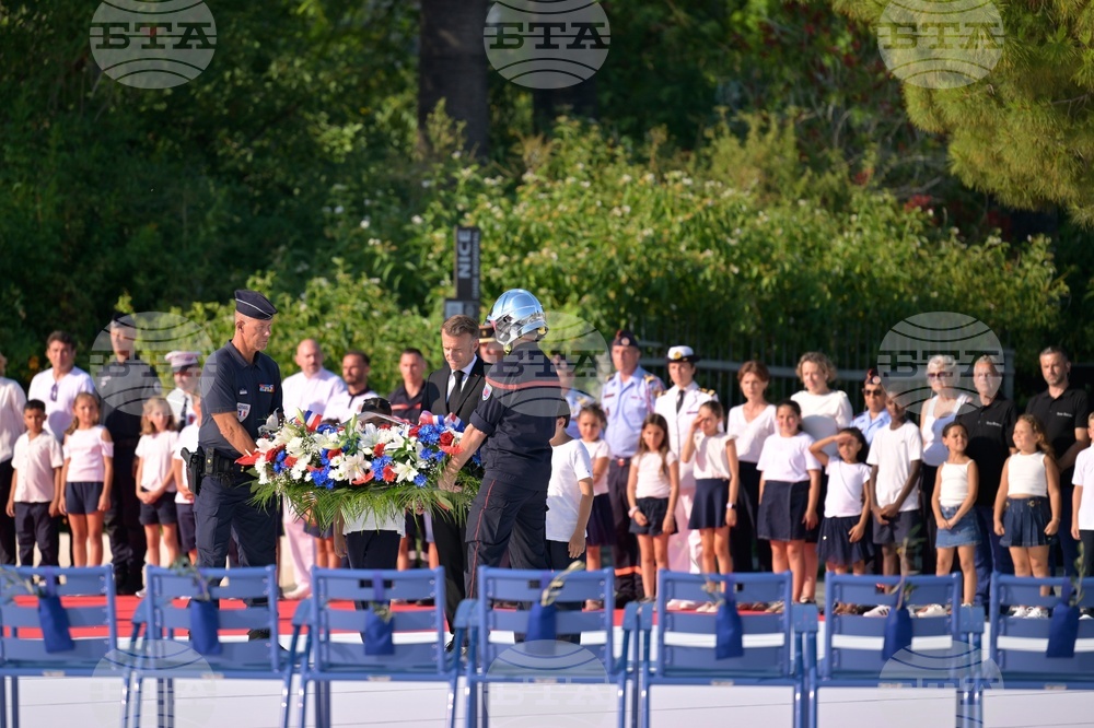 France Nice Attack Commemoration