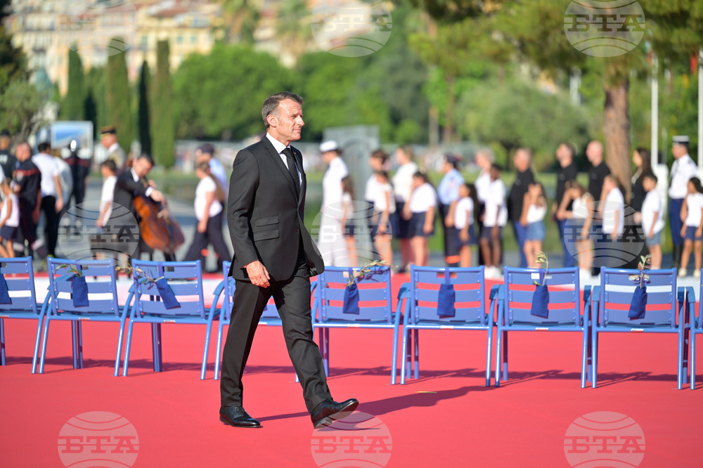 France Nice Attack Commemoration