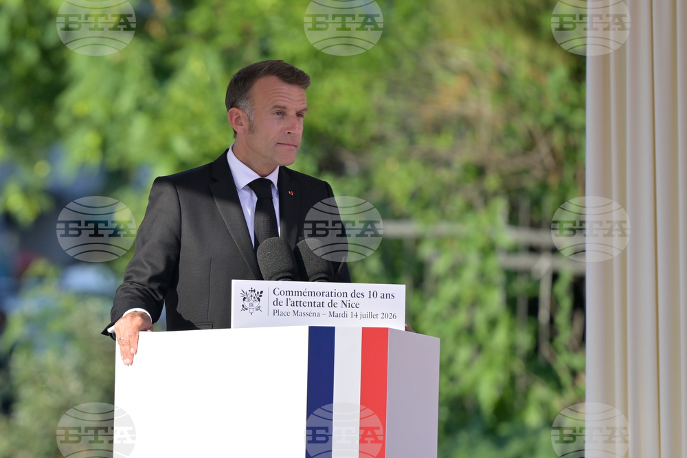 France Nice Attack Commemoration