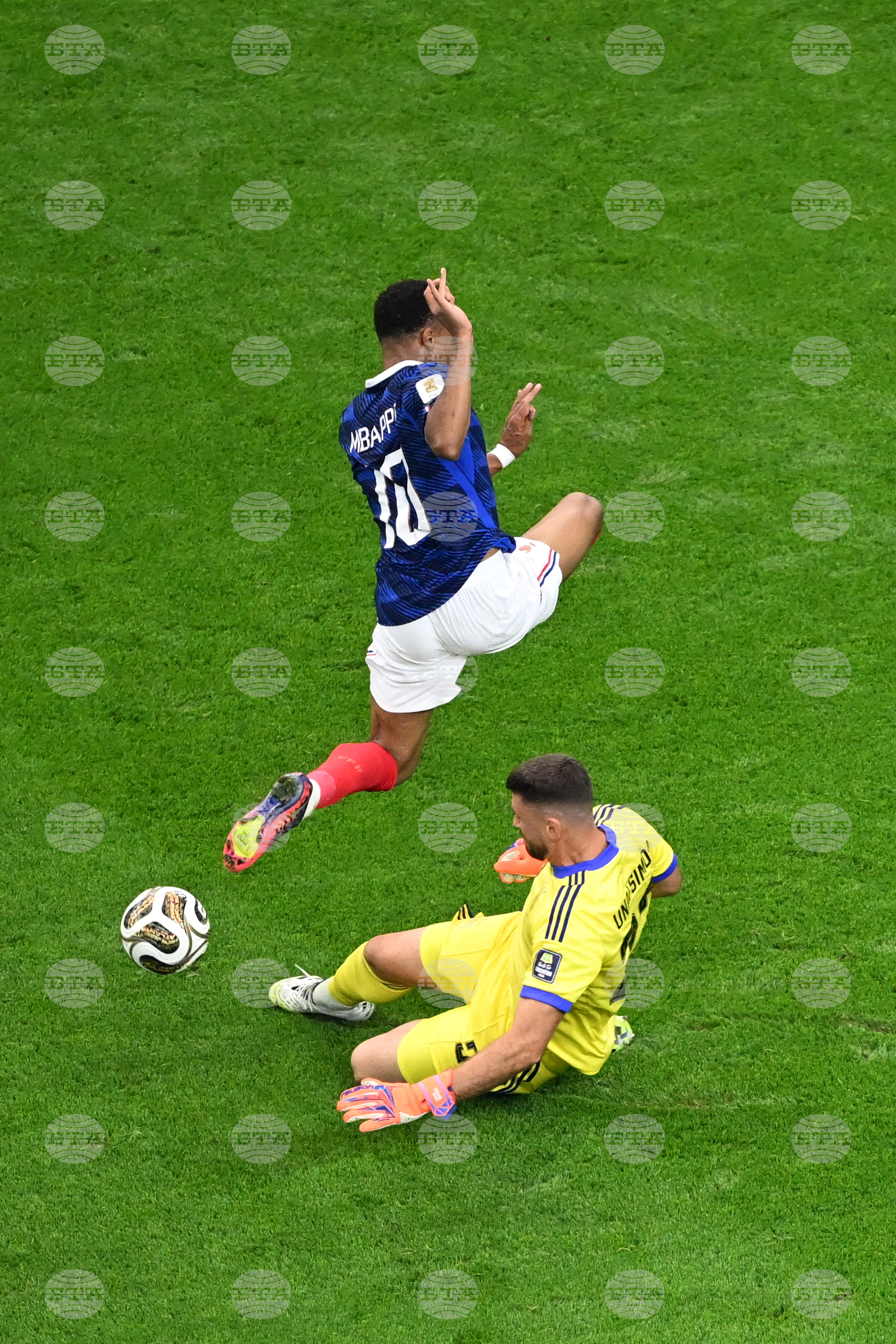 Spain France WCup Soccer