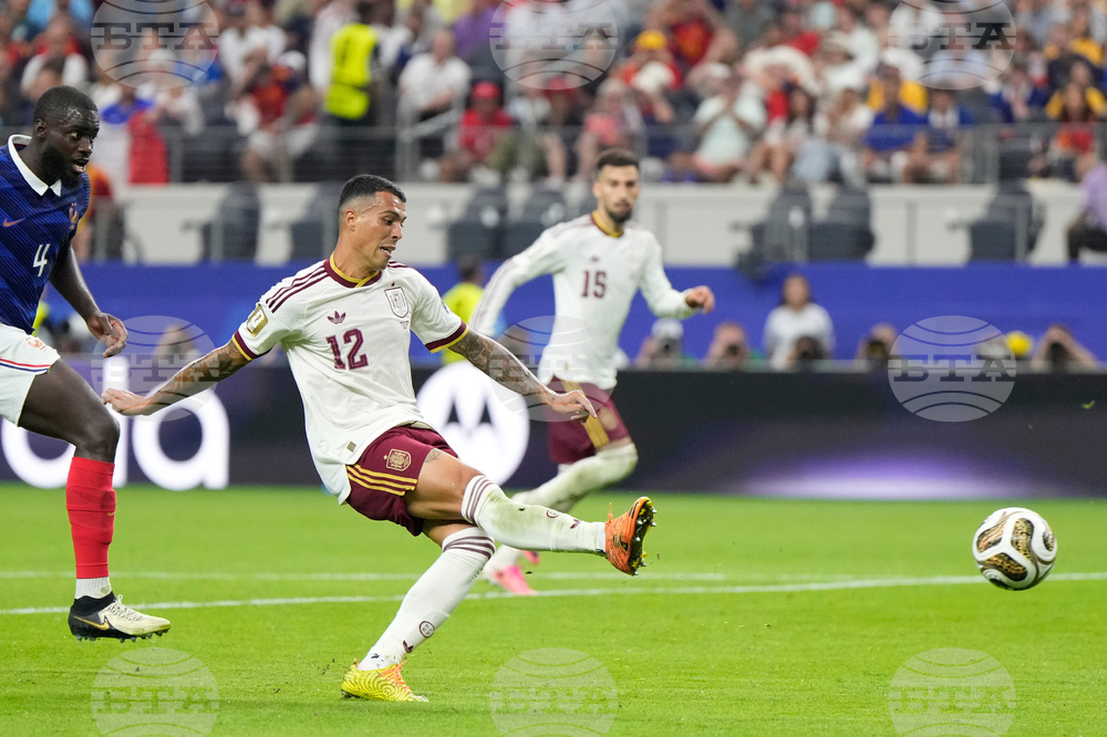 Spain France WCup Soccer