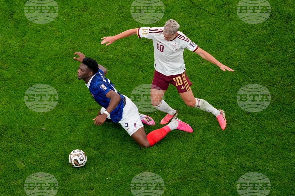 Spain France WCup Soccer